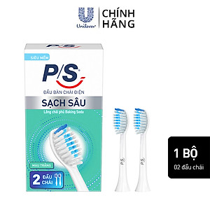 Bộ 2 đầu bàn chải điện P/S - Sạch Sâu