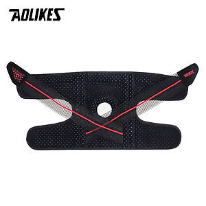 Bó bảo vệ khớp gối AOLIKES YE-7909 thiết kế nẹp lò xo hỗ trợ đầu gối Pressurized knee support - Hàng Chính Hãng
