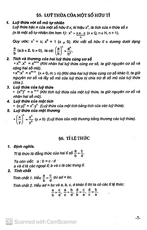 Sách 500 Bài Toán Chọn Lọc Đại Số Lớp 7