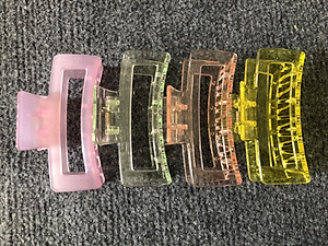 Kẹp Tóc Màu Trơn Kiểu Dáng Thanh Lịch Cho Nữ