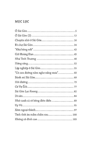 Sách Chuyện Nhỏ Sài Gòn Bao Nhớ