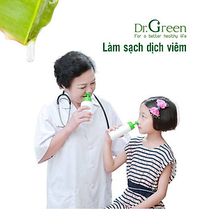 Hộp muối nha đam rửa mũi Dr.Green (30 gói chính hãng)