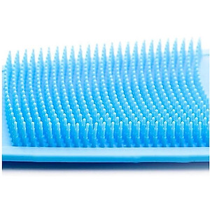 Combo 2 Dây tắm cọ, chà lưng 2 mặt bằng silicon đa năng PaKaSa - Hàng chính hãng