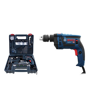 Máy Khoan Động Lực Bosch GSB-13RE SET Kèm 100 Phụ Kiện Chi Tiết
