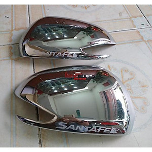 Ốp Gao Gương Dành Cho Xe Hyundai SantaFe 2019 2020 2021 mẫu Carbon/ Mạ Crom