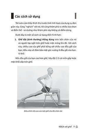 YOGA VỚI GHẾ - Bản đầy đủ - Hướng dẫn thực hành toàn diện Iyengar Yoga với Ghế