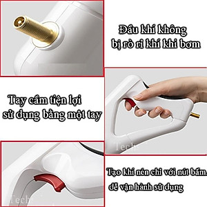 Dụng cụ thông tắc bồn cầu, cống bằng khi nén áp lực siêu mạnh