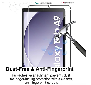 Dán cường lực dành cho Samsung Galaxy Tab A9 chống xước chống vỡ - Hàng nhập khẩu