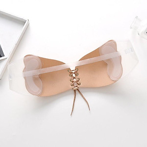  Áo Dán Ngực Cánh Tiên Dán Ôm Cạnh Sườn Có Dây Ngang Chống Tụt B060