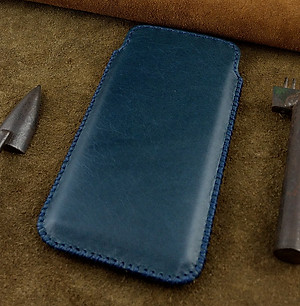 Bao da túi rút cho Samsung / Iphone da bò thật 