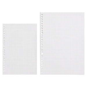 Ruột sổ còng giấy refill 20 26 30 lỗ A5 B5 A4 sổ planner bullet journal học sinh - B103