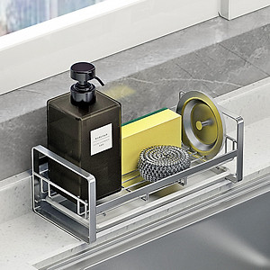 Kệ đựng dụng cụ rửa chén dán tường inox 304 Hobby Home Decor KRC6