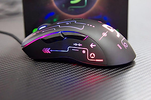 Chuột Chơi Game Có Dây Fuhlen G90s 2000DPI RGB 7 Phím - Hàng Chính Hãng