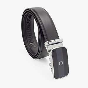 Thắt lưng nam, dây nịt nam da bò 3 lớp Bụi Leather L104 - Khóa tự động, nhiều mặt khóa tùy chọn