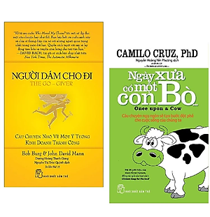 Combo Ngày Xưa Có Một Con Bò + Người Dám Cho Đi (Bộ 2 Cuốn)