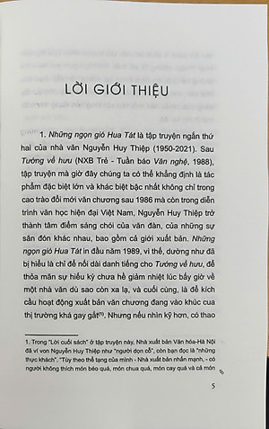 Sách - Những ngọn gió Hua Tát (Nguyễn Huy Thiệp) (Việt Nam Danh Tác) (Nhã Nam Official)