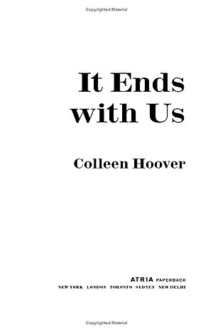 It Ends With Us