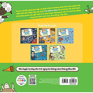 Sách Bộ Trò Chơi Tư Duy Cho Trẻ: Tư Duy Logic