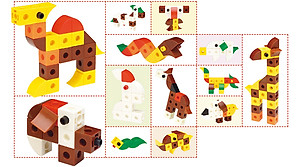 Đồ Chơi Sáng Tạo Động Vật Tí Hon - Animals Mini Gigo Toys (Giao Mẫu Ngẫu Nhiên)