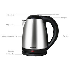Bình đun siêu tốc Kangaroo KGWK15I2 - Hàng chính hãng
