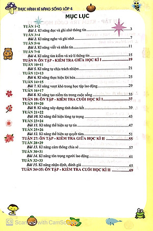 Sách Thực Hành Kỹ Năng Sống Lớp 4 (Màu)