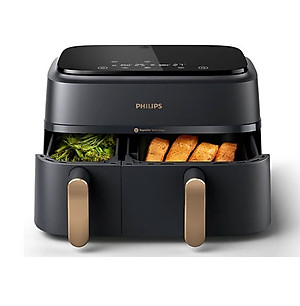 Nồi Chiên Không Dầu Philips 9 lít NA352/00 - Hàng Chính Hãng