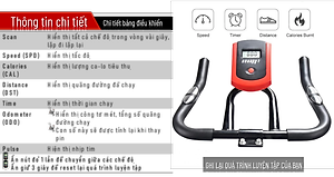 Xe Đạp Tập Thể Dục Đa Năng Tại Nhà Air Bike MK207 + Kèm Máy Massage Xung Điện