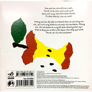 Sách Lật Tương Tác Song Ngữ - 0-3 Tuổi - 5 Quả Táo Nhỏ