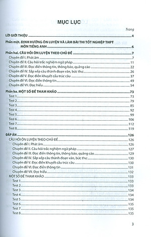 Ôn Luyện Trắc Nghiệm Thi Tốt Nghiệp Trung Học Phổ Thông (năm 2025) Môn Tiếng Anh - Cao Thị Thu Giang chủ biên, Bùi Thuỳ Anh, Lê Thị Kim Anh, Nguyễn Thị Nhàn, Bùi Thị Bích Thuỷ…