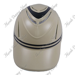 Mũ bảo hiểm dạng nón kết xẻ đầu nhiều đường thoáng mát khi đội, nón bảo hiểm lưỡi trai xẻ đầu không có logo