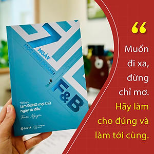 Sách - 7 Ngày Học Kinh Doanh F&B - Để Bạn Làm ĐÚNG Mọi Thứ Ngay Từ Đầu