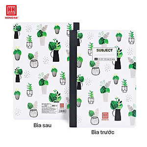 Sổ bìa bồi A4 260 trang Hồng Hà Subject - 4587
