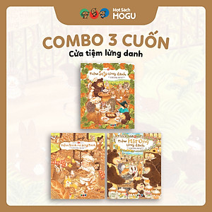 Truyện Ehon bé 3-4-5 tuổi - Bộ 3 cuốn Cửa tiệm lừng danh