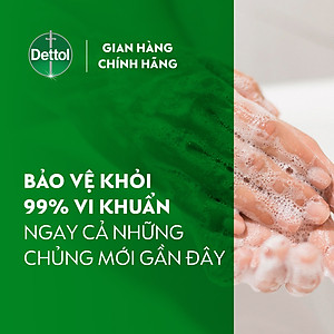 Combo 2 chai nước rửa tay Dettol kháng khuẩn dưỡng da - Chai 250g