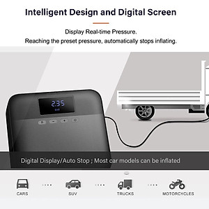 Bơm lốp ô tô xiaomi 70mai midrive TP03 , Bơm lốp đa năng  , Bơm lốp mini - Hàng nhập khẩu