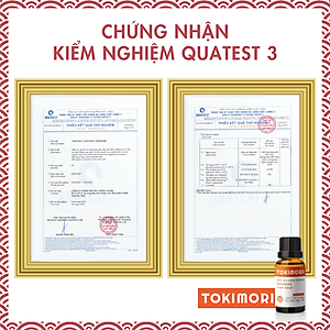 Combo 3 Chai (10ml) Tinh Dầu Sả Chanh - Cam Ngọt - Bạc Hà TOKI MORI Xuất Khẩu Nhật Bản 100% Thiên Nhiên, An Toàn Cho Trẻ, Xông Phòng, Khử Mùi, Kháng Khuẩn, Đuổi Muỗi, Giải Cảm