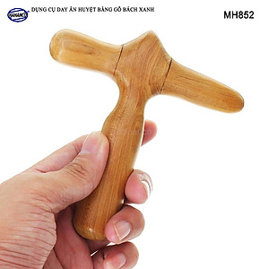 COMBO bộ 7 Dụng Cụ day ấn Huyệt Mát xa toàn thân kiểu Thái bằng gỗ Bách Xanh (MH847) Chăm sóc sức khỏe 