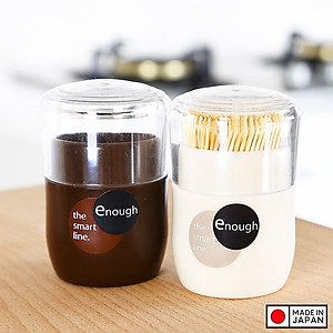 Hộp đựng tăm 80ml kiểu dáng nhỏ gọn tiện lợi khi sử dụng trong nhà bếp - nội địa Nhật Bản 