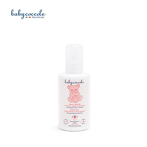 Phấn rôm nước với tinh bột bắp Babycoccole 125ml 0M+