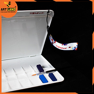 Khay Palette Đôi Pha Màu Miya - Vỉ Pha Màu Bằng Nhựa Có Thể Tháo Rời