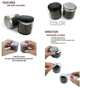 Nước hoa ô tô cao cấp Hương Cà Phê Wine Korea A02 35ml (Màu nắp ngẫu nhiên)