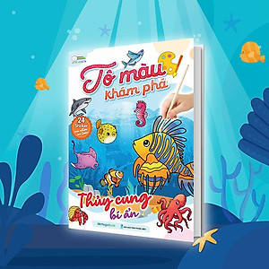 Sách Tô màu khám phá