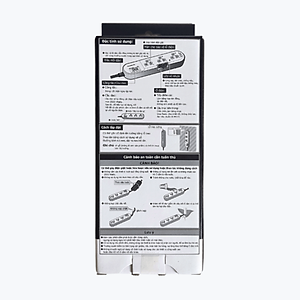 Ổ cắm có dây – 3 ổ cắm 3 chấu có công tắc Panasonic