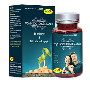 Ngọc Tố Nữ PQA Giúp Bồi Bổ Nguyên Khí, Điều Hòa Kinh Nguyệt Và Hạn Chế Biểu Hiện Rối Loạn Do Tiền Mãn Kinh Hộp 150 Viên