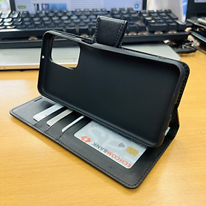 Bao Da Dạng Ví Dành Cho Samsung  A73, A53, A33, A23, A13 4G Hiệu Hanman Có Ngăn Thẻ- Hàng Chính hãng