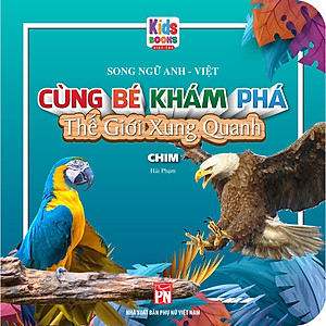 Sách - Trọn Bộ Cùng Bé Khám Phá Thế Giới Xung Quanh (Song Ngữ Anh - Việt 10 Cuốn - Các trang đều là Bìa Cứng chống nước)