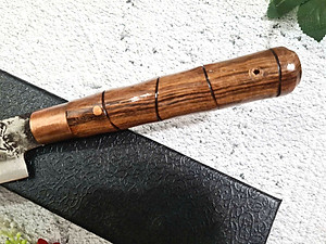 DAO BẾP SASHIMI MẶT HOA VĂN MÃ N4