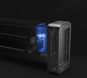 Máy Sưởi Điện Xiaomi Viomi Pro 2 Kiêm Phun Sương Tạo Ẩm Thông Minh Đa Mức Nhiệt Độ Kháng Nước IPX4, Kết Nối App Mihome, Diện Tích Hoạt Động 30 m2, Công Suất 2000 W - Hàng Chính Hãng