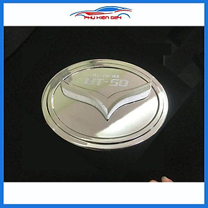Ốp nắp xăng BT50, Mazda BT-50 mạ crom chống trầy trang trí ô tô