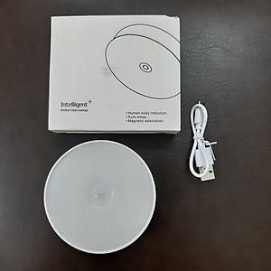 Đèn LED cảm biến chuyển động cảm biến thông minh, ánh sáng bảo vệ mắt, sạc pin USB đời mới, dán tường, tủ quần áo, cầu thang, phòng ngủ… Cảm Ứng không dây - Giao Màu Ngẫu Nhiên